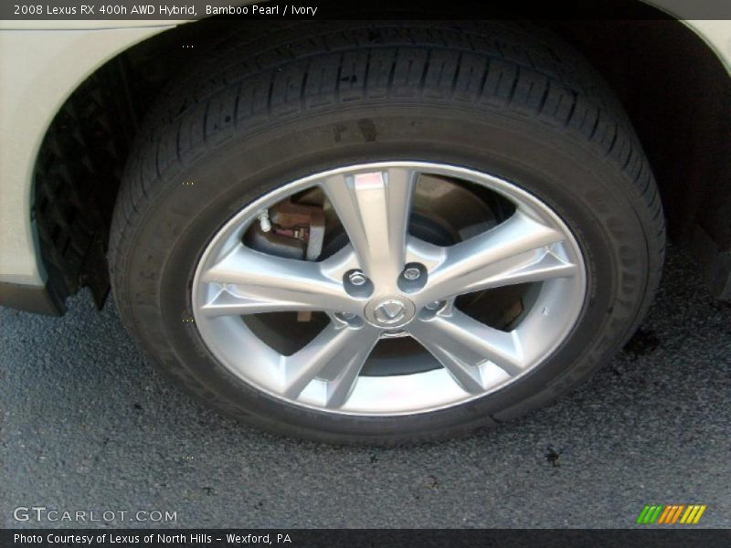 Bamboo Pearl / Ivory 2008 Lexus RX 400h AWD Hybrid