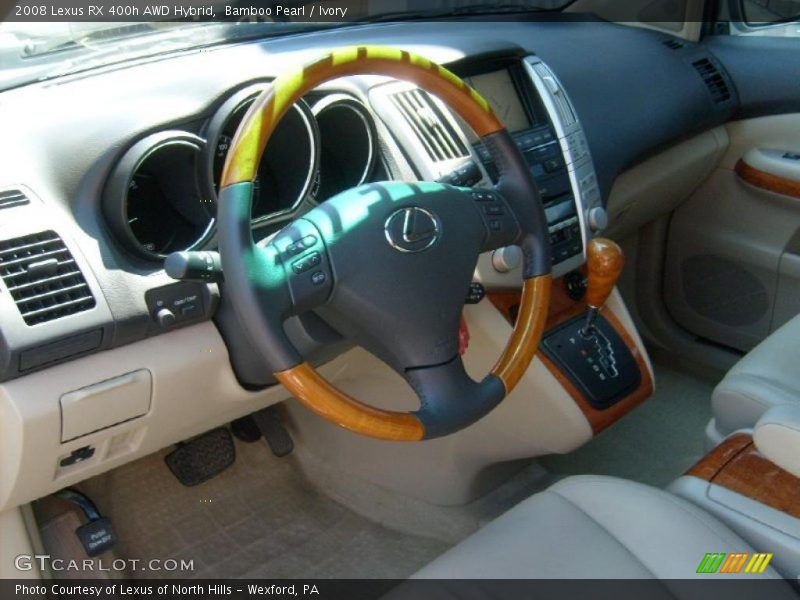 Bamboo Pearl / Ivory 2008 Lexus RX 400h AWD Hybrid