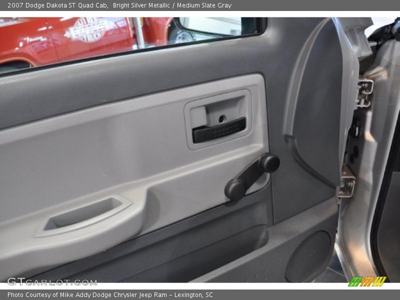 Bright Silver Metallic / Medium Slate Gray 2007 Dodge Dakota ST Quad Cab