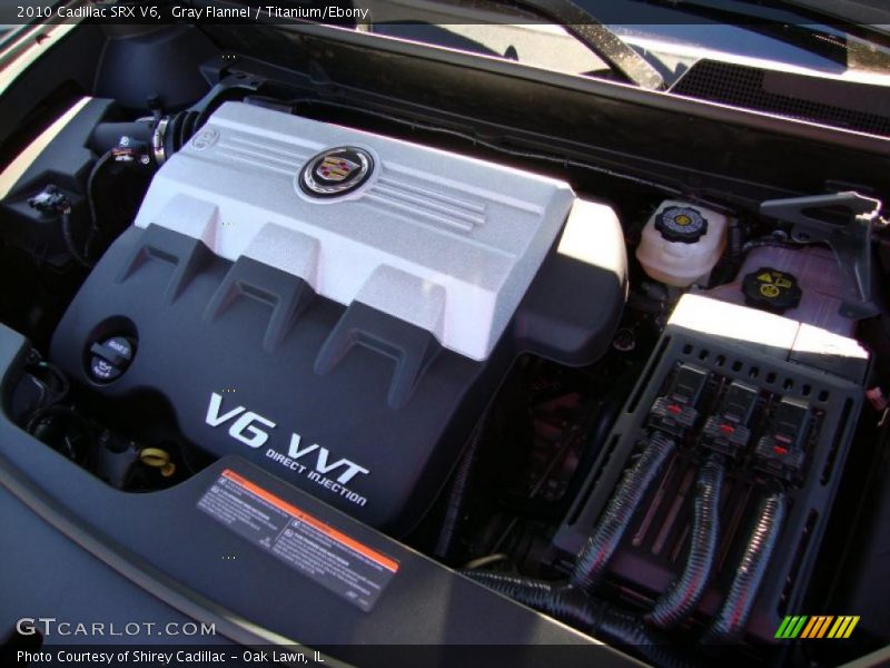Gray Flannel / Titanium/Ebony 2010 Cadillac SRX V6