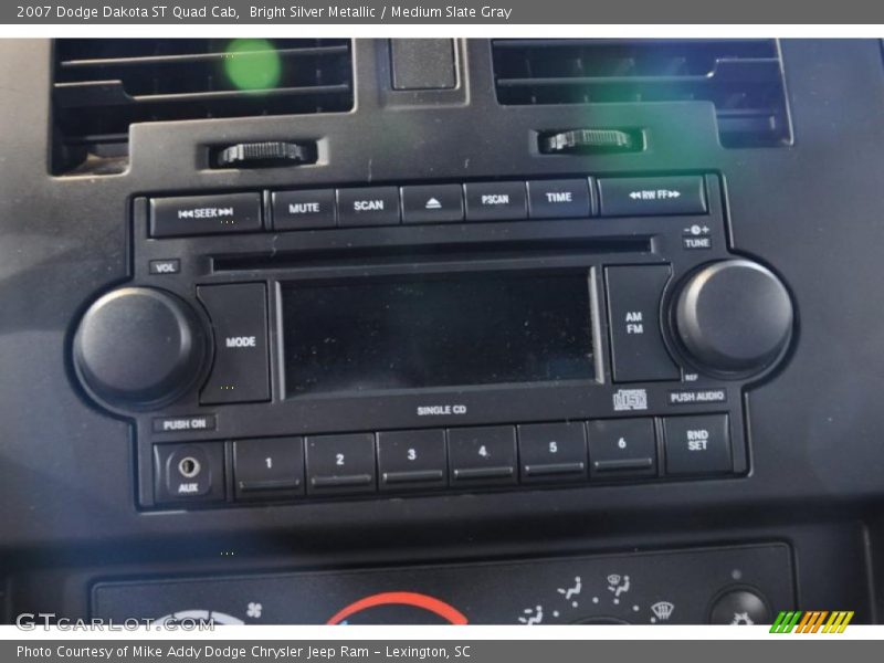 Bright Silver Metallic / Medium Slate Gray 2007 Dodge Dakota ST Quad Cab