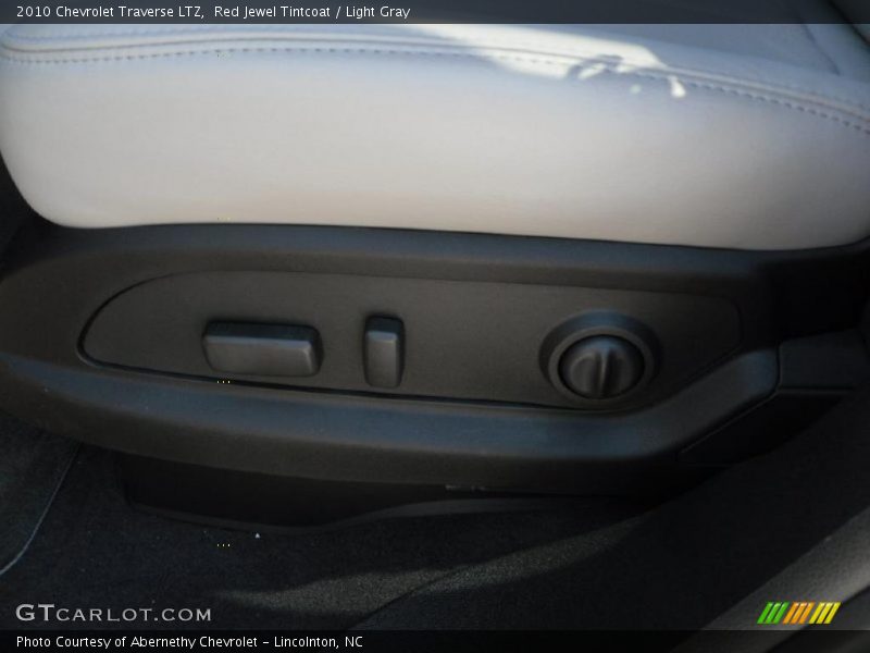 Red Jewel Tintcoat / Light Gray 2010 Chevrolet Traverse LTZ