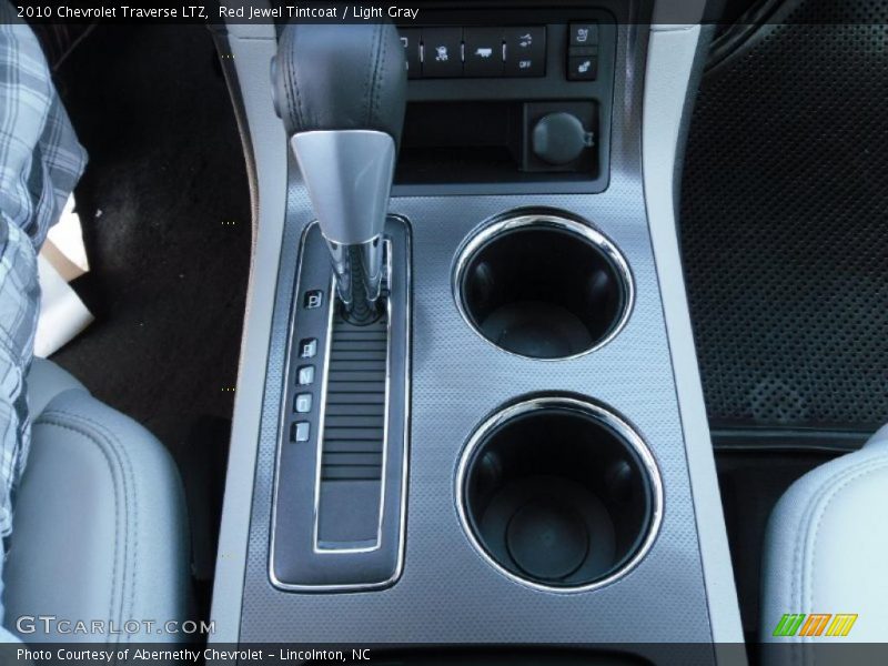 Red Jewel Tintcoat / Light Gray 2010 Chevrolet Traverse LTZ