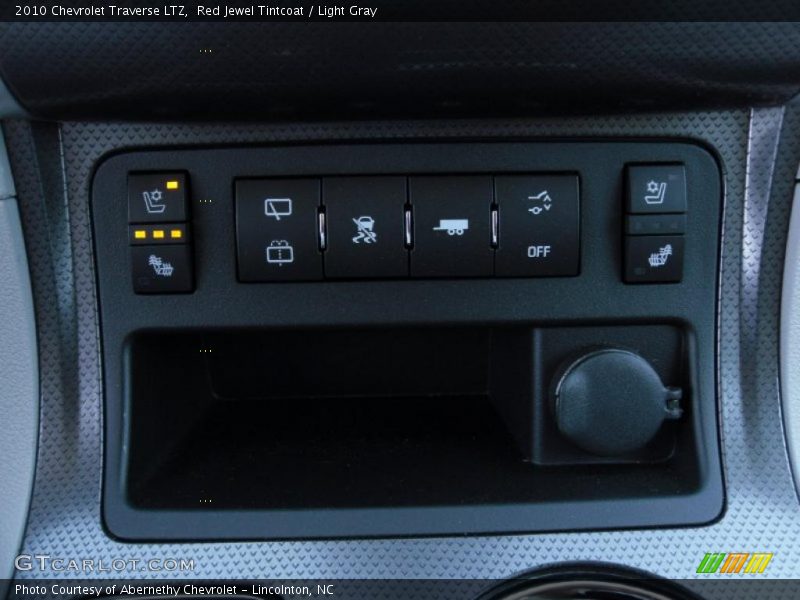 Red Jewel Tintcoat / Light Gray 2010 Chevrolet Traverse LTZ