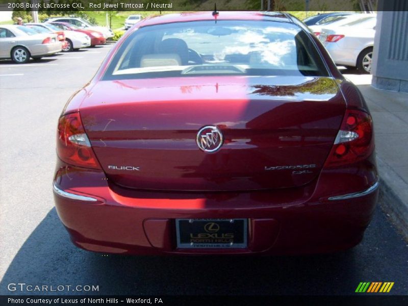 Red Jewel Tintcoat / Neutral 2008 Buick LaCrosse CXL