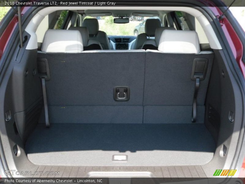 Red Jewel Tintcoat / Light Gray 2010 Chevrolet Traverse LTZ