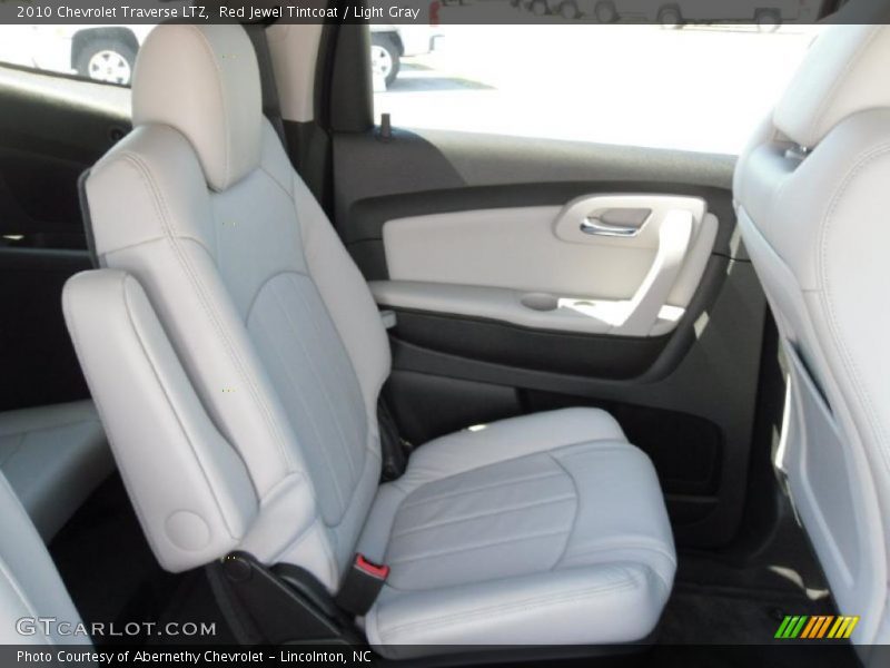 Red Jewel Tintcoat / Light Gray 2010 Chevrolet Traverse LTZ