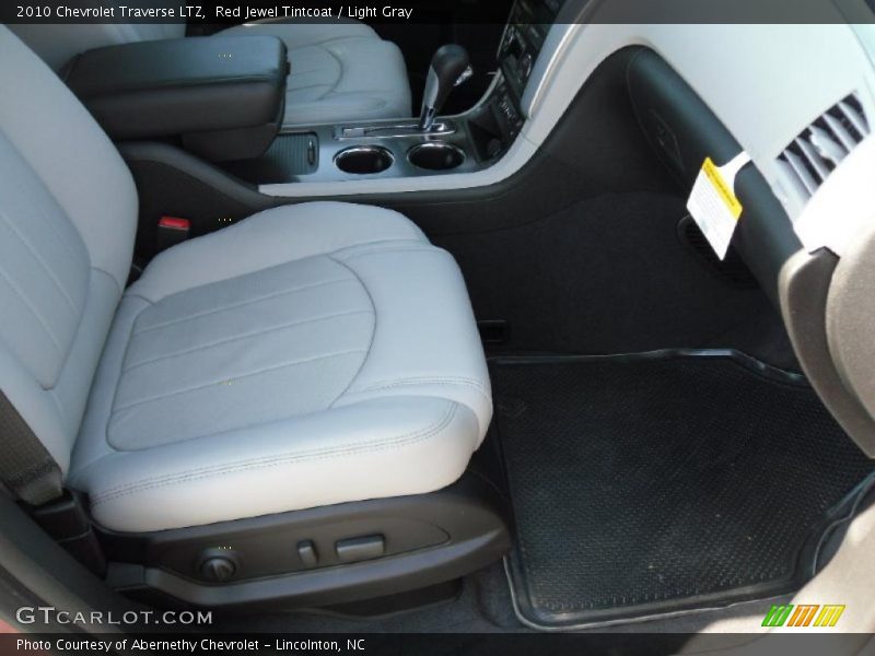 Red Jewel Tintcoat / Light Gray 2010 Chevrolet Traverse LTZ