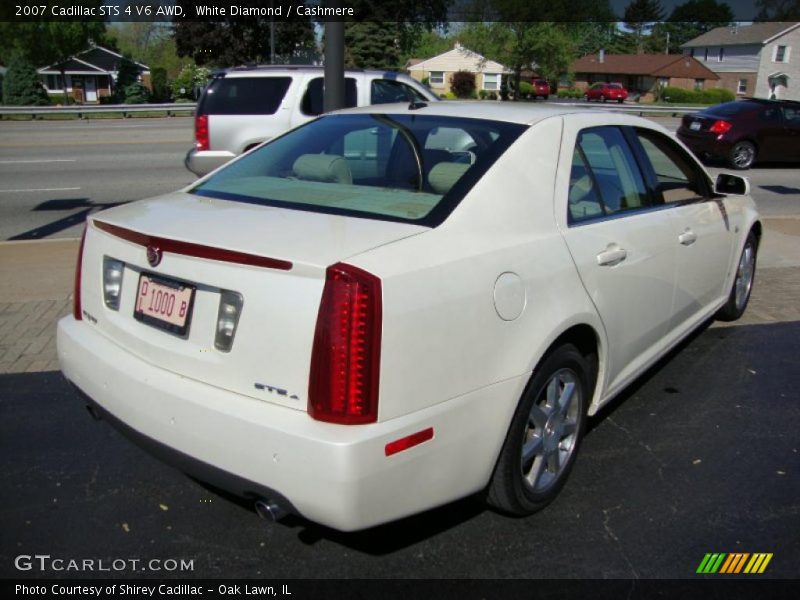 White Diamond / Cashmere 2007 Cadillac STS 4 V6 AWD