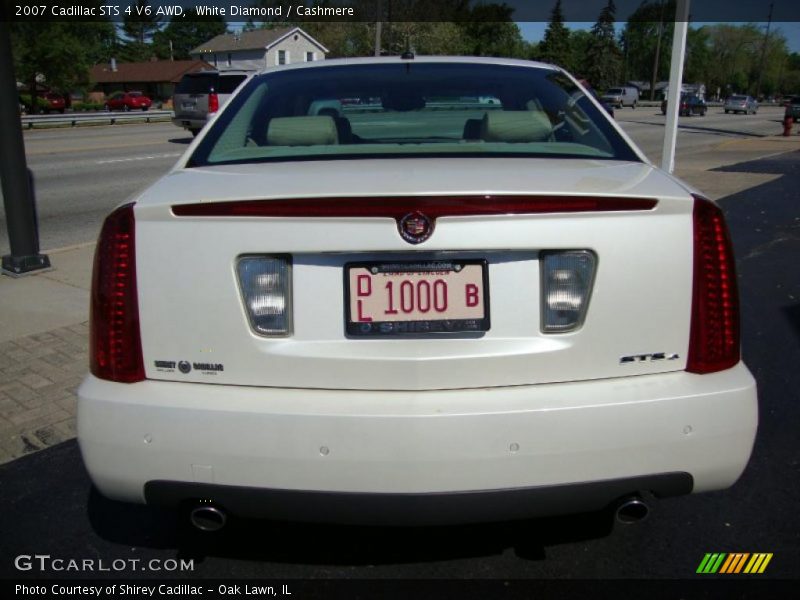 White Diamond / Cashmere 2007 Cadillac STS 4 V6 AWD