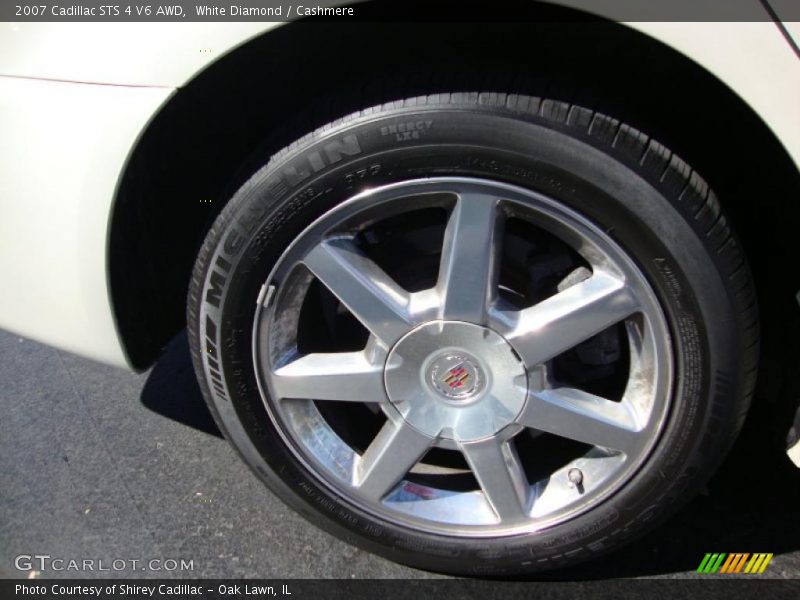 White Diamond / Cashmere 2007 Cadillac STS 4 V6 AWD