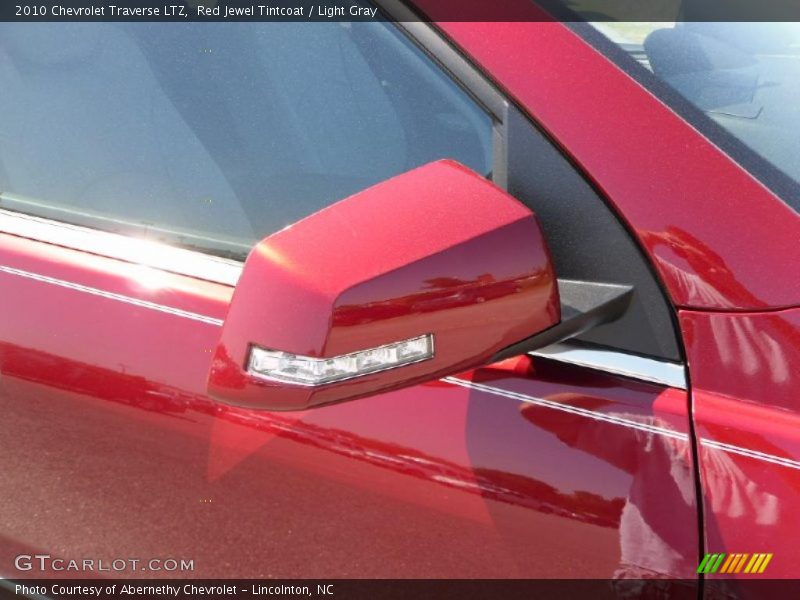 Red Jewel Tintcoat / Light Gray 2010 Chevrolet Traverse LTZ