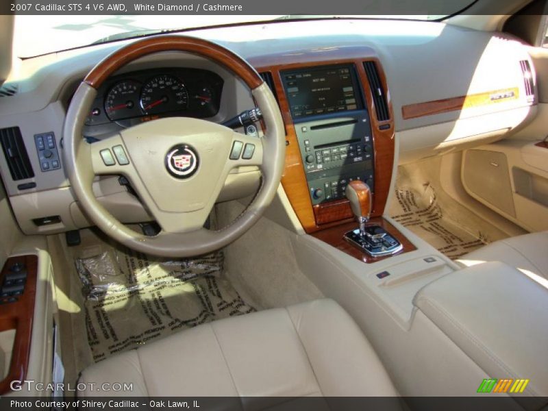 White Diamond / Cashmere 2007 Cadillac STS 4 V6 AWD