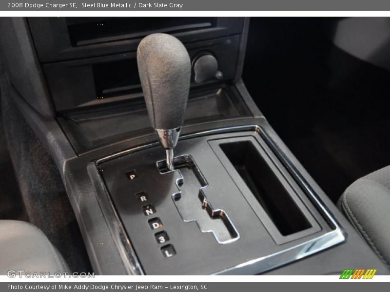 Steel Blue Metallic / Dark Slate Gray 2008 Dodge Charger SE