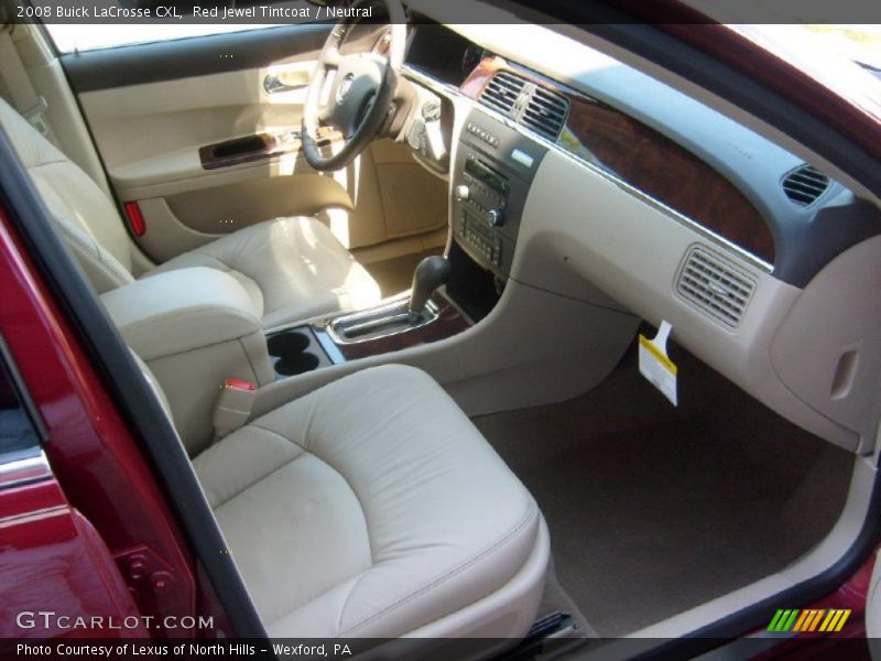 Red Jewel Tintcoat / Neutral 2008 Buick LaCrosse CXL
