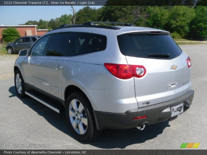 Silver Ice Metallic / Light Gray 2010 Chevrolet Traverse LTZ