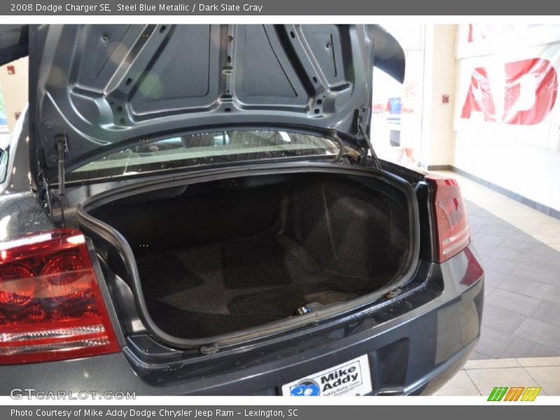 Steel Blue Metallic / Dark Slate Gray 2008 Dodge Charger SE