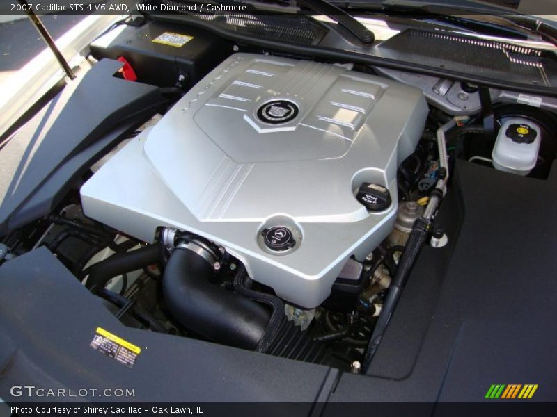 White Diamond / Cashmere 2007 Cadillac STS 4 V6 AWD