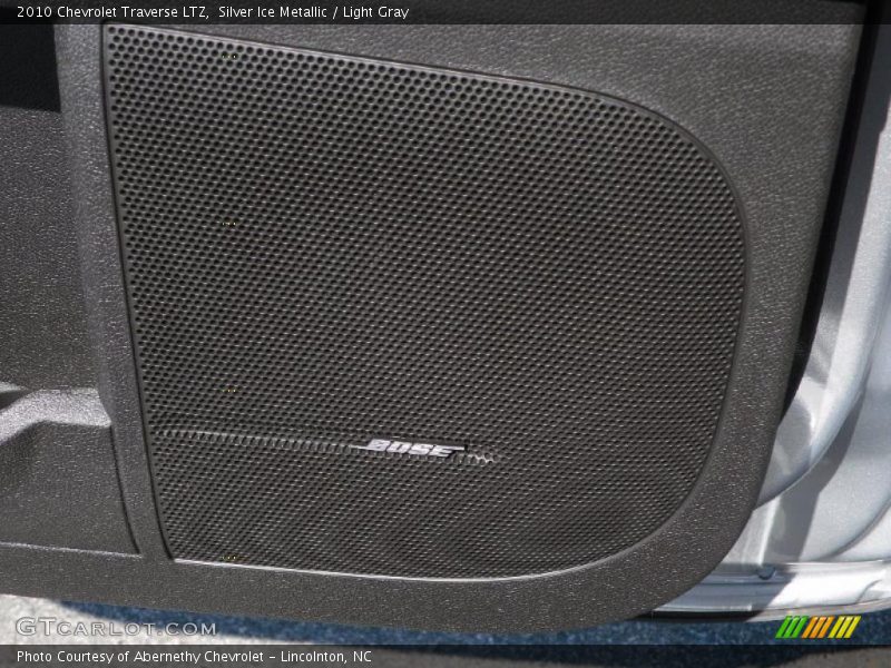 Silver Ice Metallic / Light Gray 2010 Chevrolet Traverse LTZ