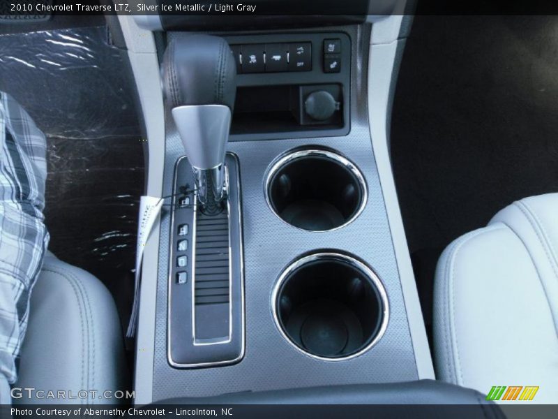 Silver Ice Metallic / Light Gray 2010 Chevrolet Traverse LTZ