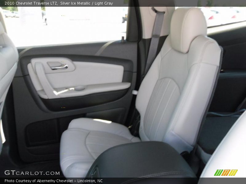 Silver Ice Metallic / Light Gray 2010 Chevrolet Traverse LTZ