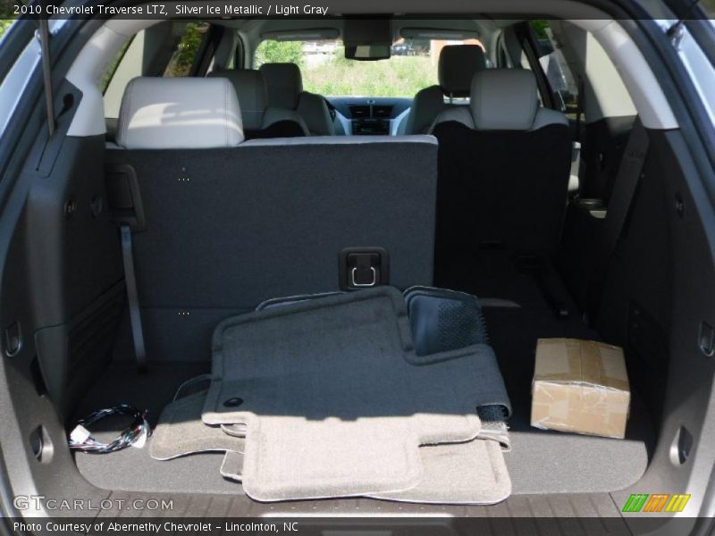Silver Ice Metallic / Light Gray 2010 Chevrolet Traverse LTZ
