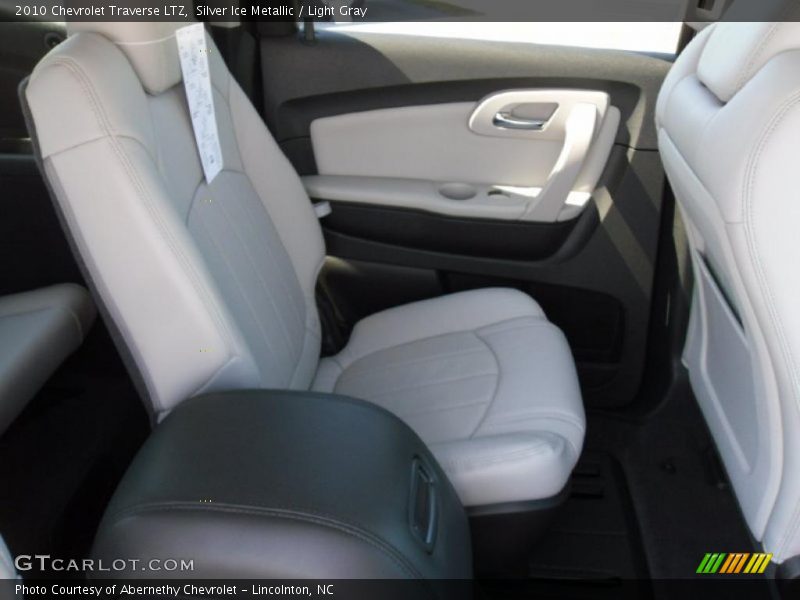 Silver Ice Metallic / Light Gray 2010 Chevrolet Traverse LTZ