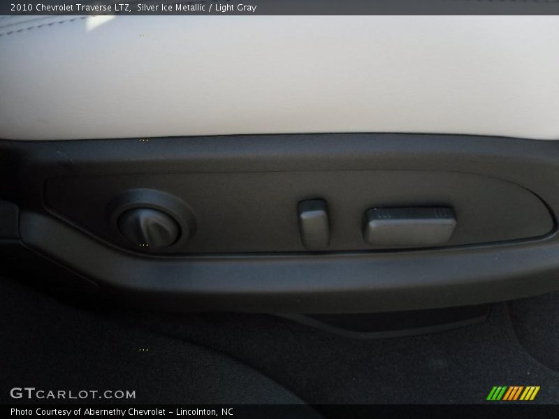 Silver Ice Metallic / Light Gray 2010 Chevrolet Traverse LTZ