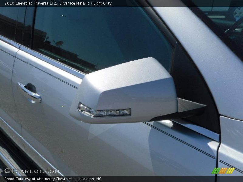 Silver Ice Metallic / Light Gray 2010 Chevrolet Traverse LTZ