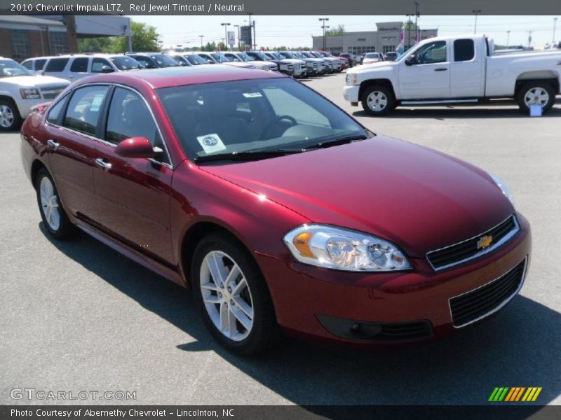 Red Jewel Tintcoat / Neutral 2010 Chevrolet Impala LTZ