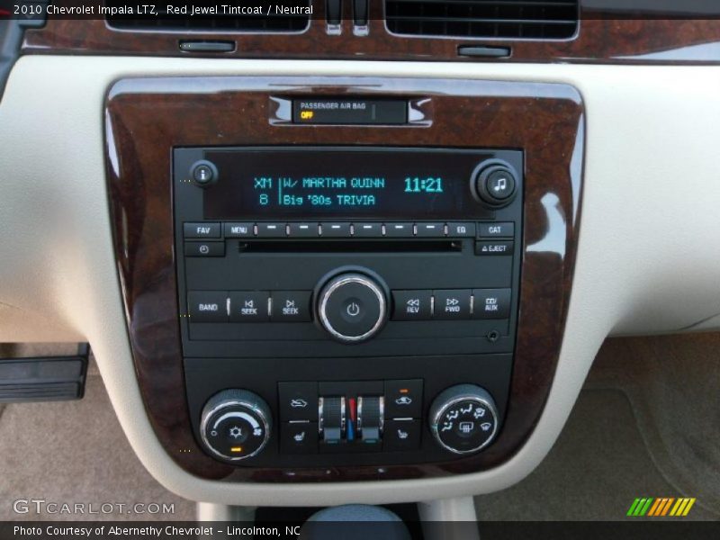 Red Jewel Tintcoat / Neutral 2010 Chevrolet Impala LTZ
