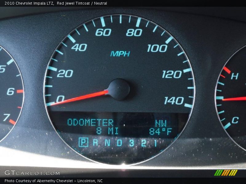 Red Jewel Tintcoat / Neutral 2010 Chevrolet Impala LTZ