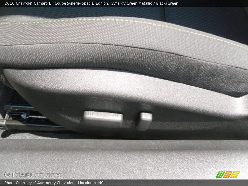Synergy Green Metallic / Black/Green 2010 Chevrolet Camaro LT Coupe Synergy Special Edition