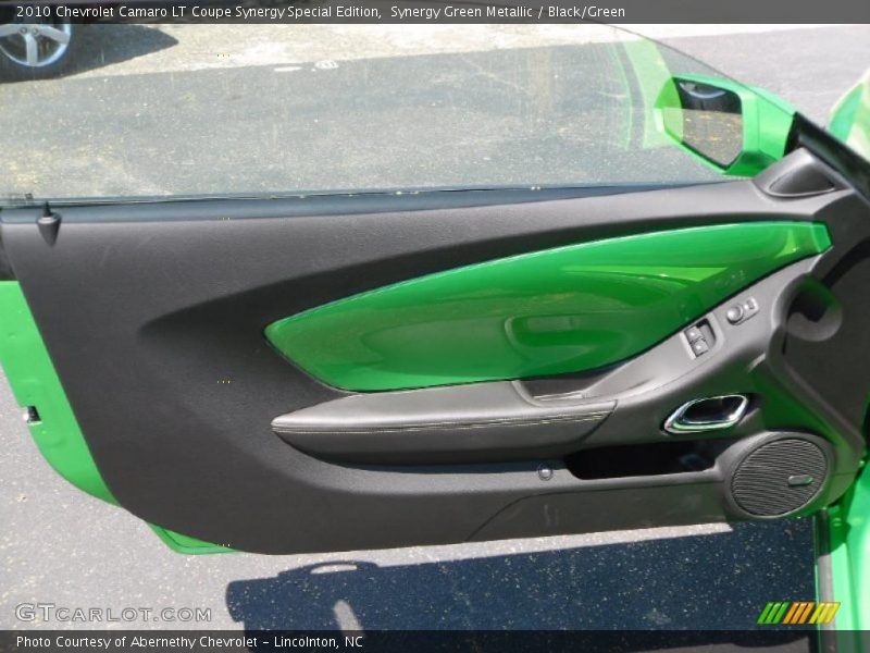 Synergy Green Metallic / Black/Green 2010 Chevrolet Camaro LT Coupe Synergy Special Edition