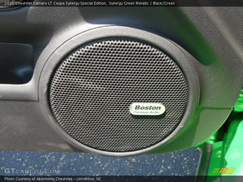 Synergy Green Metallic / Black/Green 2010 Chevrolet Camaro LT Coupe Synergy Special Edition
