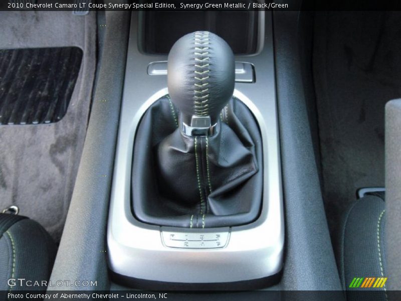 Synergy Green Metallic / Black/Green 2010 Chevrolet Camaro LT Coupe Synergy Special Edition