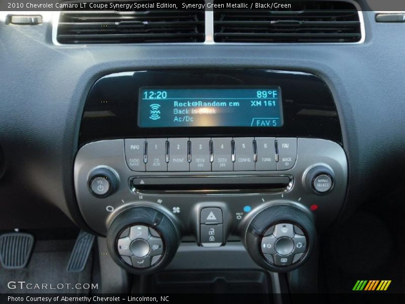Synergy Green Metallic / Black/Green 2010 Chevrolet Camaro LT Coupe Synergy Special Edition