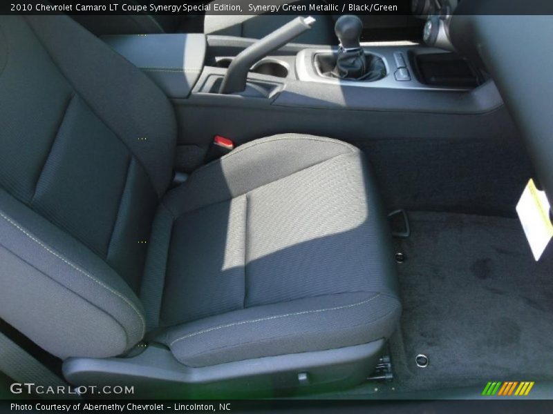 Synergy Green Metallic / Black/Green 2010 Chevrolet Camaro LT Coupe Synergy Special Edition