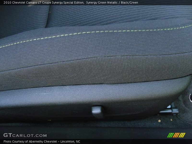 Synergy Green Metallic / Black/Green 2010 Chevrolet Camaro LT Coupe Synergy Special Edition