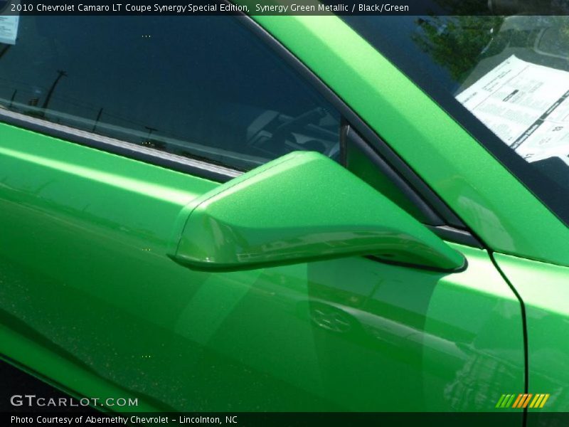 Synergy Green Metallic / Black/Green 2010 Chevrolet Camaro LT Coupe Synergy Special Edition