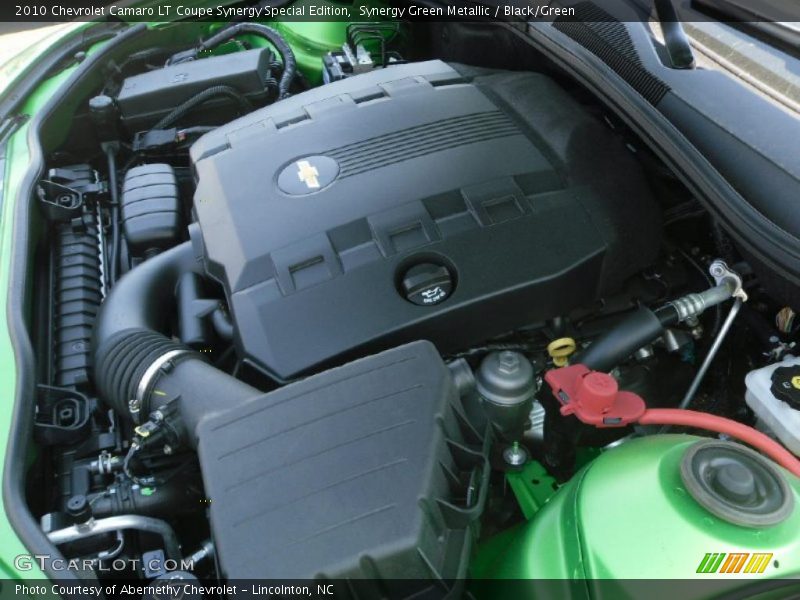 Synergy Green Metallic / Black/Green 2010 Chevrolet Camaro LT Coupe Synergy Special Edition