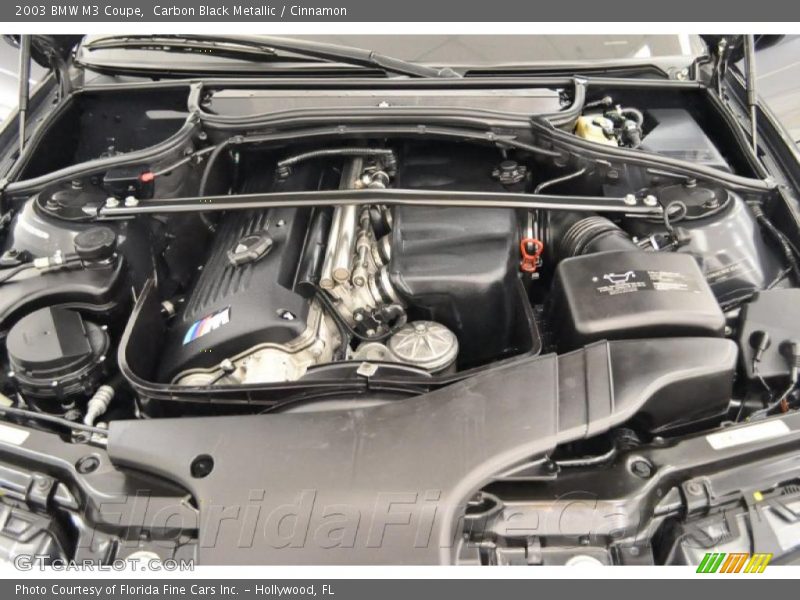 Carbon Black Metallic / Cinnamon 2003 BMW M3 Coupe
