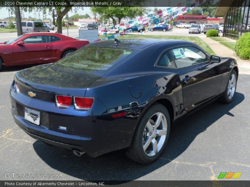 Imperial Blue Metallic / Gray 2010 Chevrolet Camaro LT Coupe