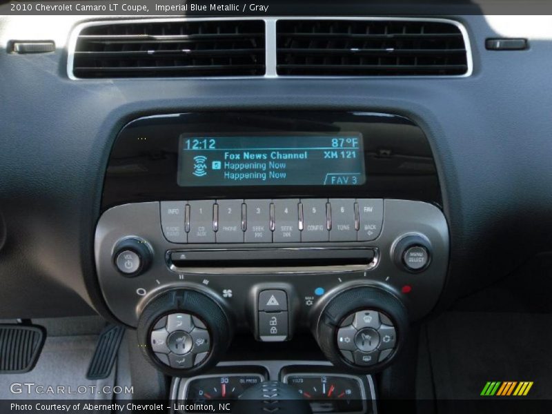 Imperial Blue Metallic / Gray 2010 Chevrolet Camaro LT Coupe