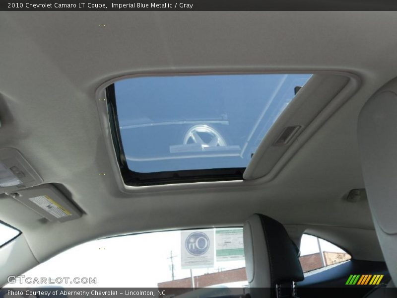 Imperial Blue Metallic / Gray 2010 Chevrolet Camaro LT Coupe