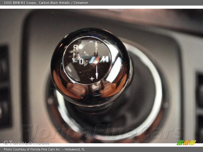Carbon Black Metallic / Cinnamon 2003 BMW M3 Coupe