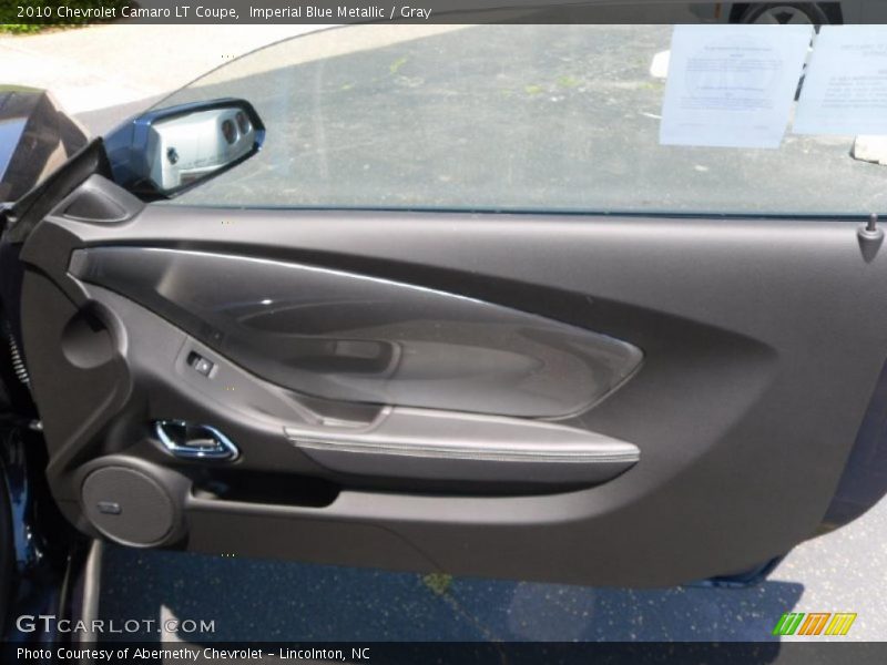 Imperial Blue Metallic / Gray 2010 Chevrolet Camaro LT Coupe