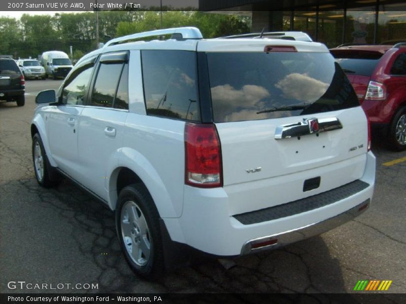 Polar White / Tan 2007 Saturn VUE V6 AWD