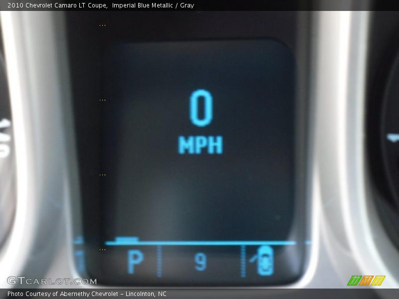Imperial Blue Metallic / Gray 2010 Chevrolet Camaro LT Coupe