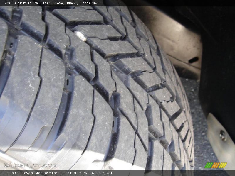 Black / Light Gray 2005 Chevrolet TrailBlazer LT 4x4